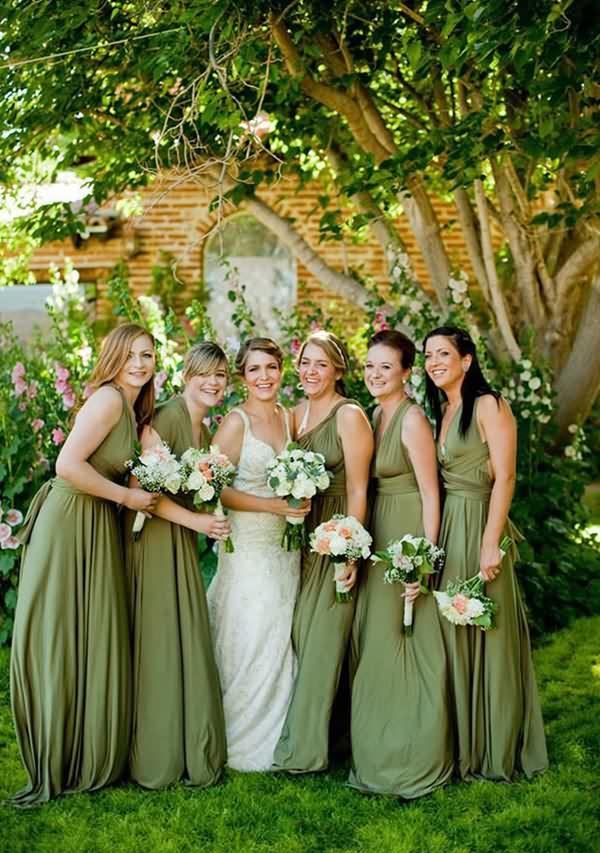 olive green dress for wedding